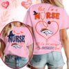 Denver Broncos NFL Night Shift Never Misses Game Day Halloween Nurse Unisex 3D Shirt, Football New Design Shirt Denver Broncos Nfl Night Shift Never Misses Game Day Halloween Nurse Unisex 3D Shirt