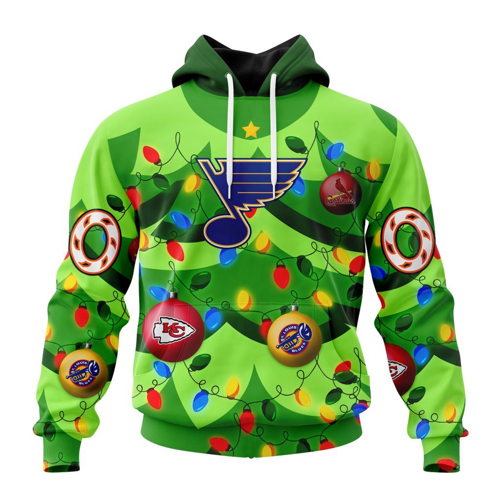 NHL St. Louis Blues Specialized Christmass Tree Color And City's Sport Teams Hoodie, T Shirt, NHL 3D Shirt Nhl ST Louis Blues Specialized Christmass Tree Color And City S Sport Teams Hoodie T Shirt 1