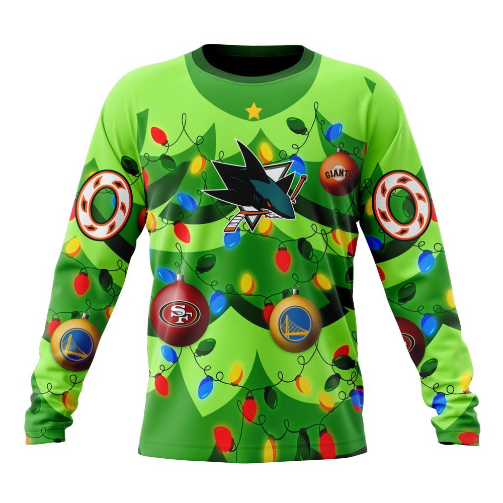 NHL San Jose Sharks Specialized Christmass Tree Color And City's Sport Teams Hoodie, T Shirt, NHL 3D Shirt NHL San Jose Sharks Specialized Christmass Tree Color And City's Sport Teams Hoodie, T Shirt, NHL 3D Shirt
