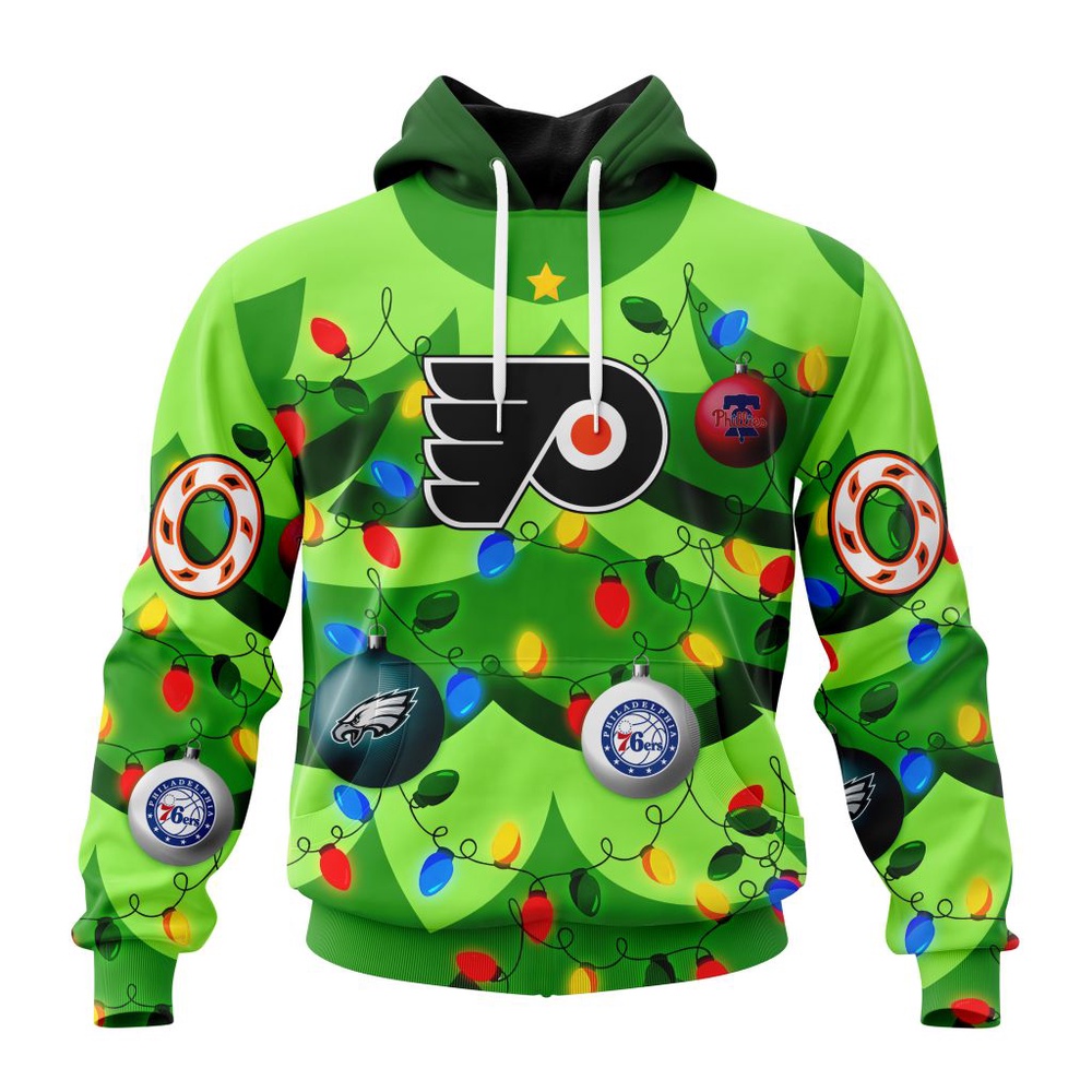 NHL Philadelphia Flyers Specialized Christmass Tree Color And City's Sport Teams Hoodie, T Shirt, NHL 3D Shirt Nhl Philadelphia Flyers Specialized Christmass Tree Color And City S Sport Teams Hoodie T Shirt 1