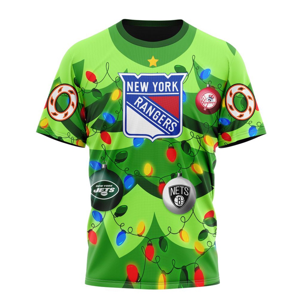 NHL New York Rangers Specialized Christmass Tree Color And City's Sport Teams Hoodie, T Shirt, NHL 3D Shirt NHL New York Rangers Specialized Christmass Tree Color And City's Sport Teams Hoodie, T Shirt, NHL 3D Shirt