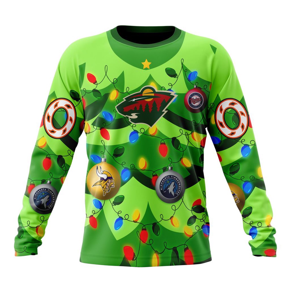 NHL Minnesota Wild Specialized Christmass Tree Color And City's Sport Teams Hoodie, T Shirt, NHL 3D Shirt NHL Minnesota Wild Specialized Christmass Tree Color And City's Sport Teams Hoodie, T Shirt, NHL 3D Shirt
