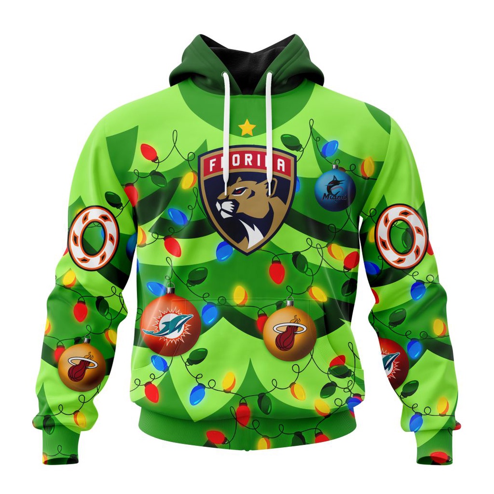 NHL Florida Panthers Specialized Christmass Tree Color And City's Sport Teams Hoodie, T Shirt, NHL 3D Shirt Nhl Florida Panthers Specialized Christmass Tree Color And City S Sport Teams Hoodie T Shirt 1
