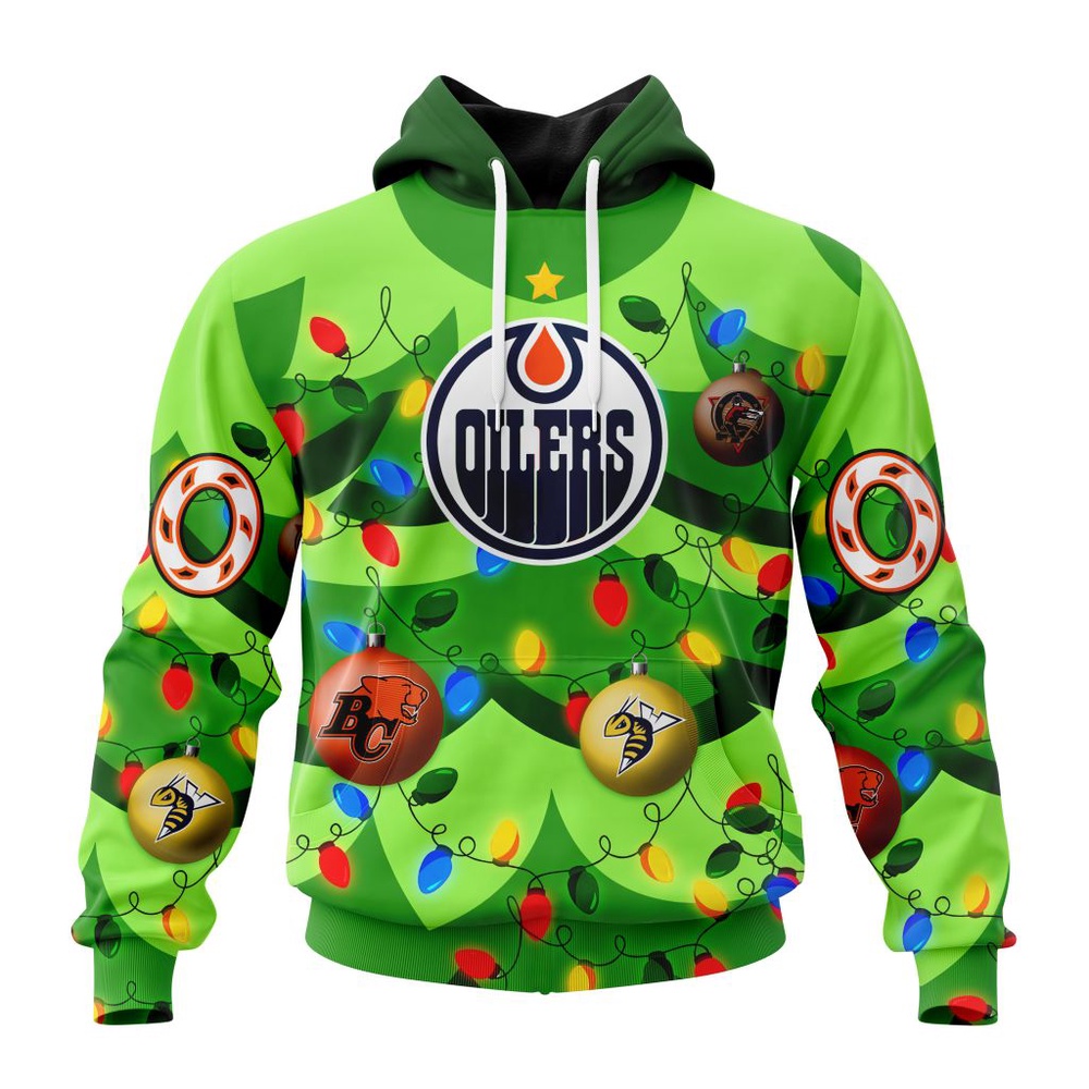 NHL Edmonton Oilers Specialized Christmass Tree Color And City's Sport Teams Hoodie, T Shirt, NHL 3D Shirt Nhl Edmonton Oilers Specialized Christmass Tree Color And City S Sport Teams Hoodie T Shirt 1