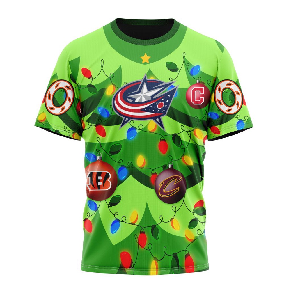 NHL Columbus Blue Jackets Specialized Christmass Tree Color And City's Sport Teams Hoodie, T Shirt, NHL 3D Shirt NHL Columbus Blue Jackets Specialized Christmass Tree Color And City's Sport Teams Hoodie, T Shirt, NHL 3D Shirt