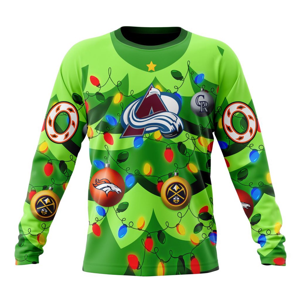 NHL Colorado Avalanche Specialized Christmass Tree Color And City's Sport Teams Hoodie, T Shirt, NHL 3D Shirt NHL Colorado Avalanche Specialized Christmass Tree Color And City's Sport Teams Hoodie, T Shirt, NHL 3D Shirt