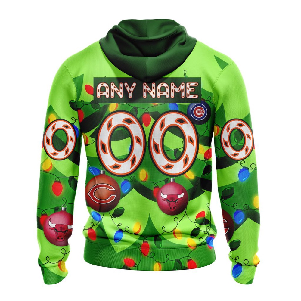 NHL Chicago BlackHawks Specialized Christmass Tree Color And City's Sport Teams Hoodie, T Shirt, NHL 3D Shirt Nhl Chicago Blackhawks Specialized Christmass Tree Color And City S Sport Teams Hoodie T Shirt 2