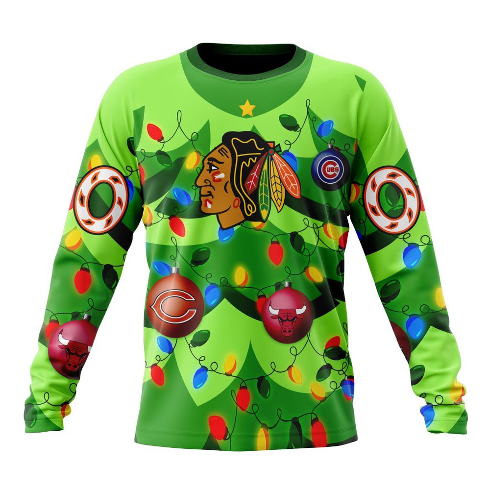 NHL Chicago BlackHawks Specialized Christmass Tree Color And City's Sport Teams Hoodie, T Shirt, NHL 3D Shirt NHL Chicago BlackHawks Specialized Christmass Tree Color And City's Sport Teams Hoodie, T Shirt, NHL 3D Shirt
