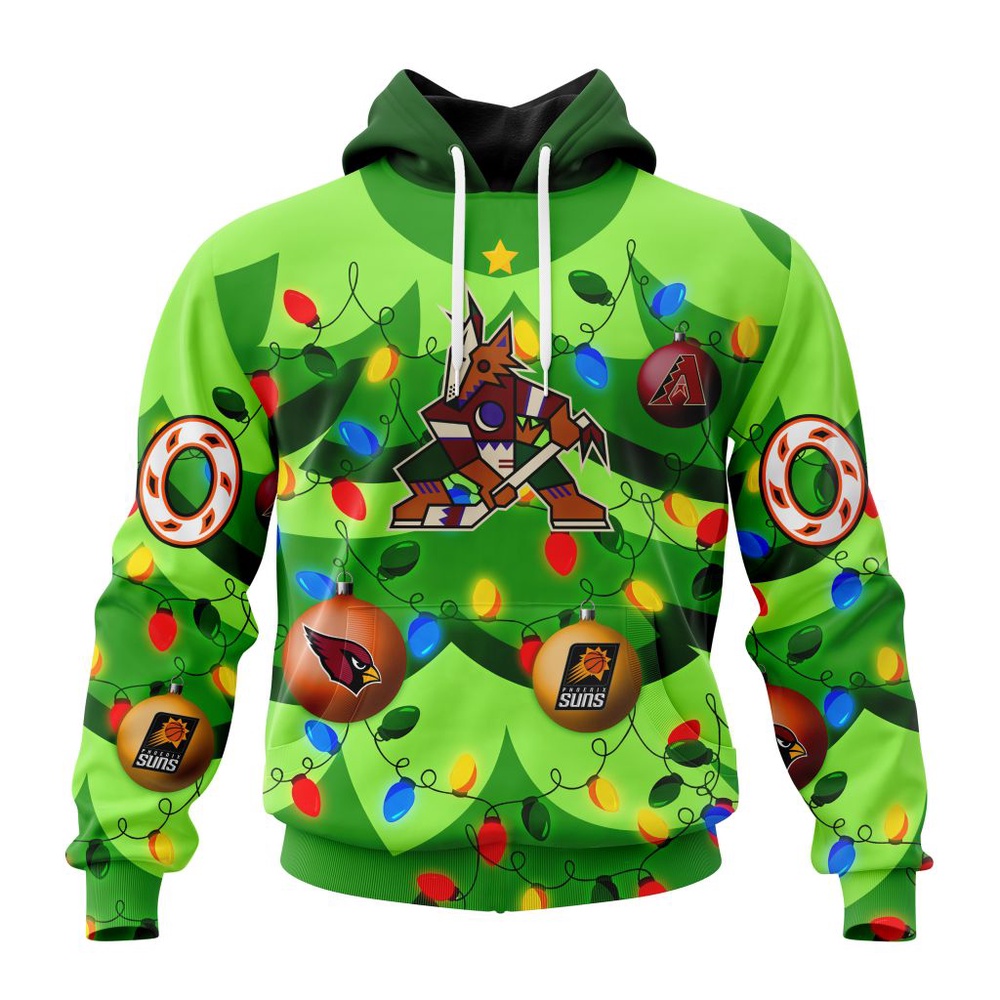 NHL Arizona Coyotes Specialized Christmass Tree Color And City's Sport Teams Hoodie, T Shirt, NHL 3D Shirt Nhl Arizona Coyotes Specialized Christmass Tree Color And City S Sport Teams Hoodie T Shirt 1