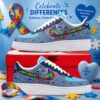 Disney Stitch Autism Awareness Custom Air Force 1 Shoes, Puzzle Piece Graphic Sneakers, Music Air Force 1 Shoes Disney Stitch Autism Awareness Custom Air Force 1 Shoes Puzzle Piece Graphic Sneakers