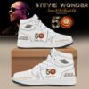 Stevie Wonder Songs in the Key of Life Performances 50th Anniversary Signed White Air Jordan 1 Shoes, Music Air Jordan 1 Shoes 2 Stevie Wonder Songs in the Key of Life Performances 50th Anniversary Signed White Air Jordan 1 Shoes, Music Air Jordan 1 Shoes Stevie Wonder Songs IN The Key OF Life Performances 50th Anniversary Signed White Air Jordan 1 Shoes