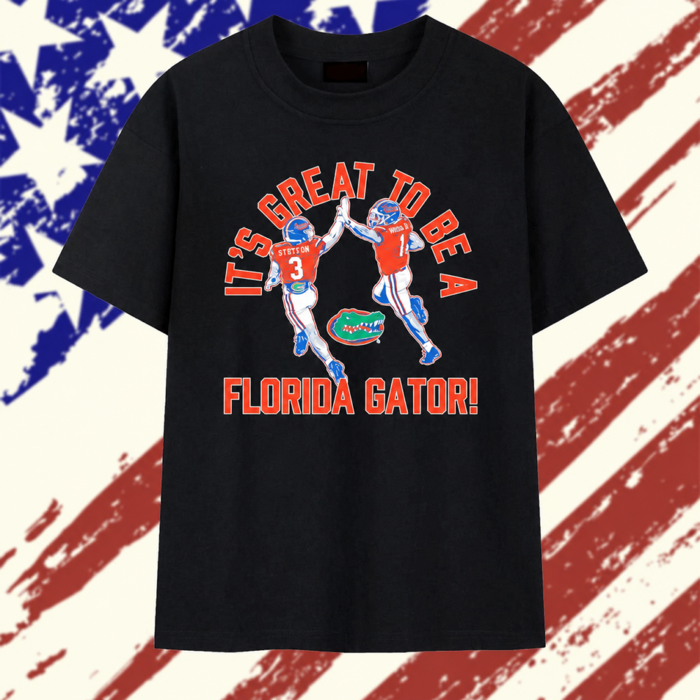 Vernell Brown III and Bailey Stockton High Five Florida Gators It’s Great to Be a FG T Shirt, Trending 2D Shirt Vernell Brown III and Bailey Stockton High Five Florida Gators It’s Great to Be a FG T Shirt, Trending 2D Shirt
