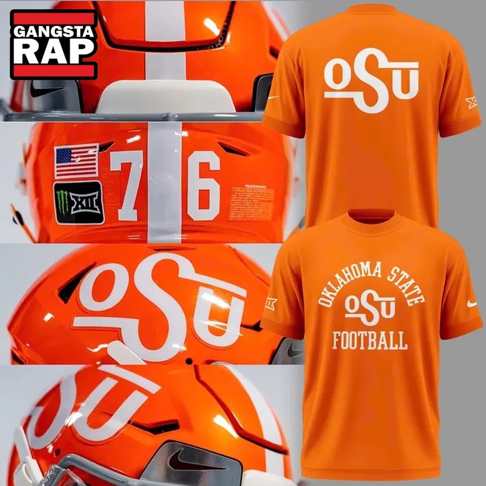 1976 Oklahoma State Cowboys Football Throwback T Shirt, Trending Design Shirt 1976 Oklahoma State Cowboys Football Throwback T Shirt