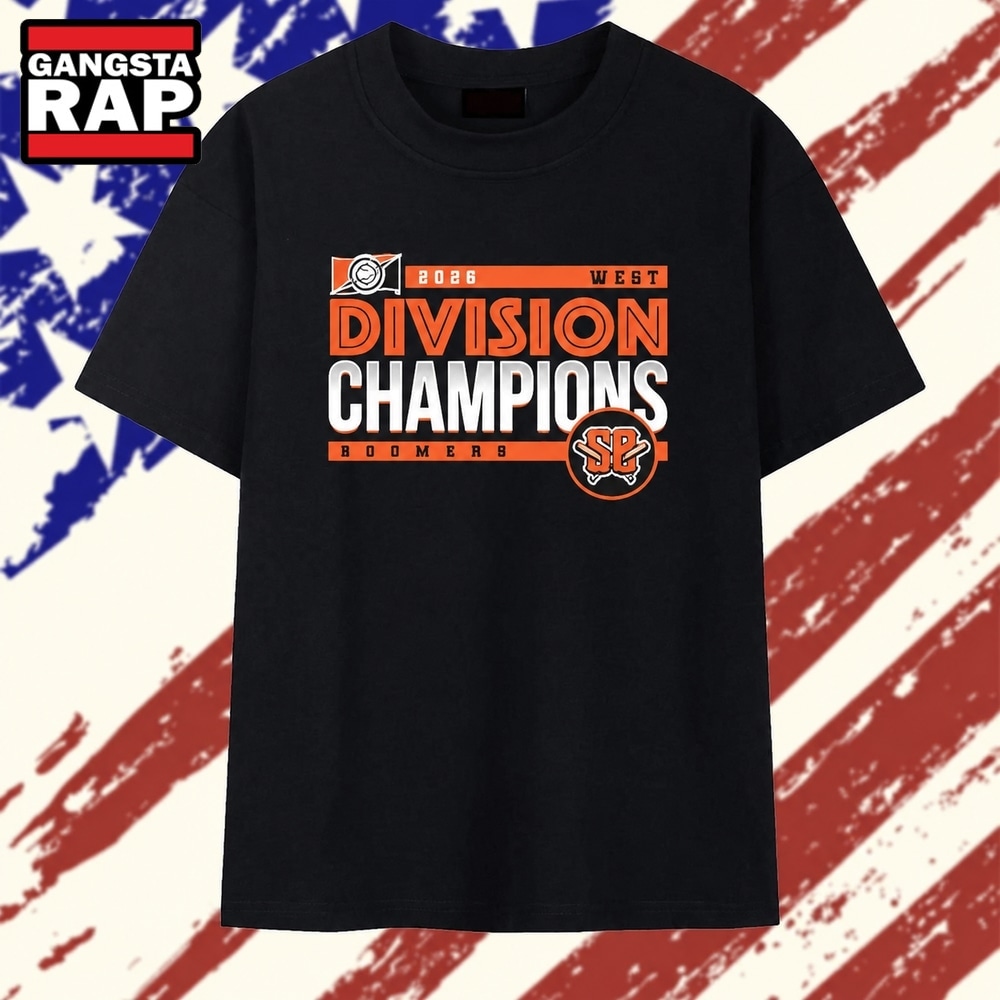 2026 West Division Champions Boomers Baseball T Shirt, Trending 2D Shirt 2026 West Division Champions Boomers Baseball T Shirt, Trending 2D Shirt