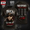 50 Cent The Final Lap Tour 3D Shirt, Trending 3D Music Shirt 2 50 Cent The Final Lap Tour 3D Shirt, Trending 3D Music Shirt 50 Cent The Final Lap Tour 3D Shirt