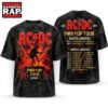 ACDC Fiery Stage Silhouette PWR UP Tour 2026 World Dates Vintage T Shirt, Trending 3D Music Shirt 2 ACDC Fiery Stage Silhouette PWR UP Tour 2026 World Dates Vintage T Shirt, Trending 3D Music Shirt Acdc Fiery Stage Silhouette Pwr UP Tour 2026 World Dates Vintage T Shirt