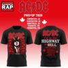 ACDC Highway to Hell PWR UP Tour Canada 2026 Limited Edition T Shirt, Trending 3D Music Shirt Acdc Highway TO Hell Pwr UP Tour Canada 2026 Limited Edition T Shirt
