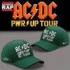 ACDC x New York Jets POWER UP TOUR 2026 Classic Cap, Trendy Music Baseball Cap Acdc X New York Jets Power UP Tour 2026 Classic Cap