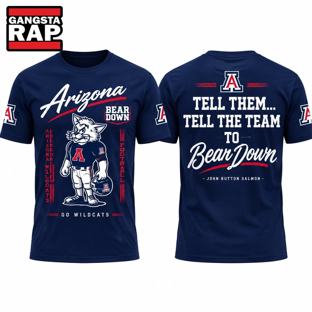 Arizona Wildcats 100 Years Bear Down Tell Them Tell The Team To New Design 3D Shirt, Trending Design Shirt Arizona Wildcats 100 Years Bear Down Tell Them Tell The Team To New Design 3D Shirt, Trending Design Shirt