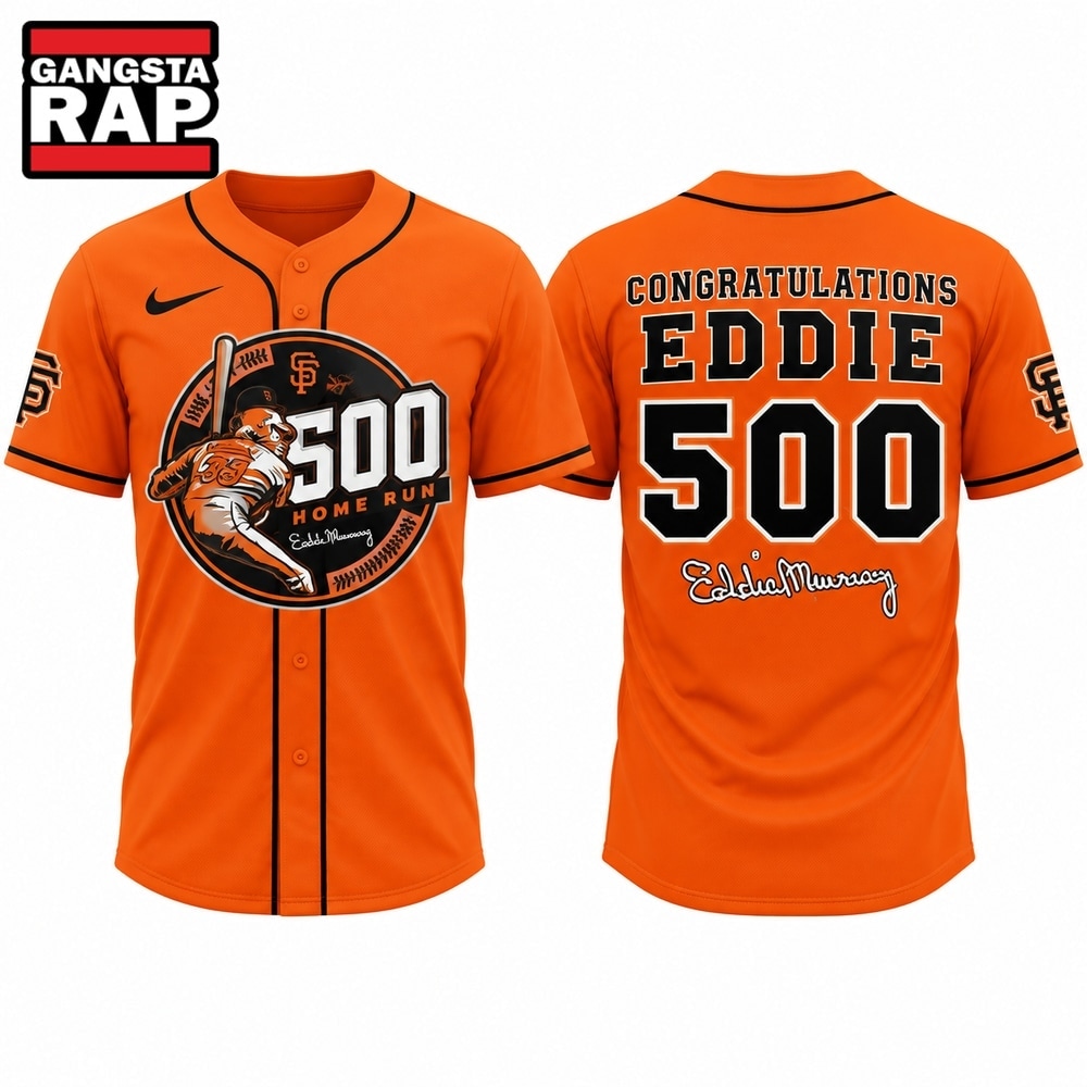 Baltimore Orioles Eddie Murray 500 Home Run Anniversary 2026 Orange Baseball Jersey, Trending Baseball Jersey Baltimore Orioles Eddie Murray 500 Home Run Anniversary 2026 Orange Baseball Jersey