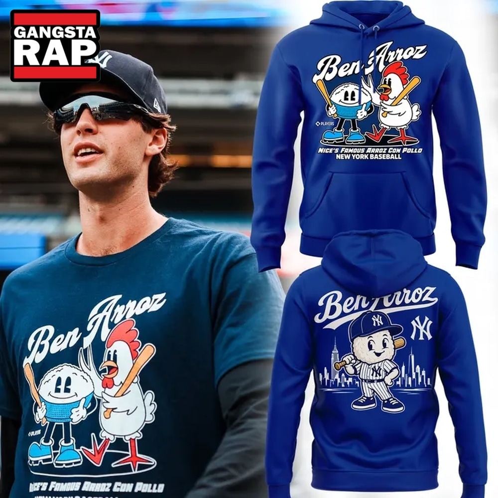 Ben Arroz Players Nice’s Famous Arroz Con Pollo New York Yankees Baseball Hoodie, Trending Design Shirt Ben Arroz Players Nice S Famous Arroz Con Pollo New York Yankees Baseball Hoodie
