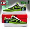 Billie Eilish Lime Green & Black Graphic Custom Air Force 1 Shoes, Music Air Force 1 Shoes 2 Billie Eilish Lime Green & Black Graphic Custom Air Force 1 Shoes, Music Air Force 1 Shoes Billie Eilish Lime Green Black Graphic Custom Air Force 1 Shoes