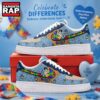 Bluey Autism Acceptance Custom Air Force 1 Shoes Sneaker, Music Air Force 1 Shoes 2 Bluey Autism Acceptance Custom Air Force 1 Shoes Sneaker, Music Air Force 1 Shoes Bluey Autism Acceptance Custom Air Force 1 Shoes Sneaker