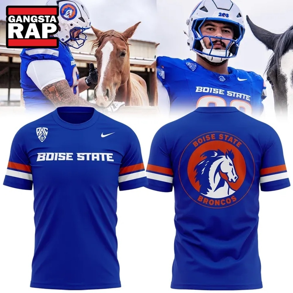 Boise State Broncos Football 2026 New Season Limited Edition T Shirt, Trending Design Shirt Boise State Broncos Football 2026 New Season Limited Edition T Shirt