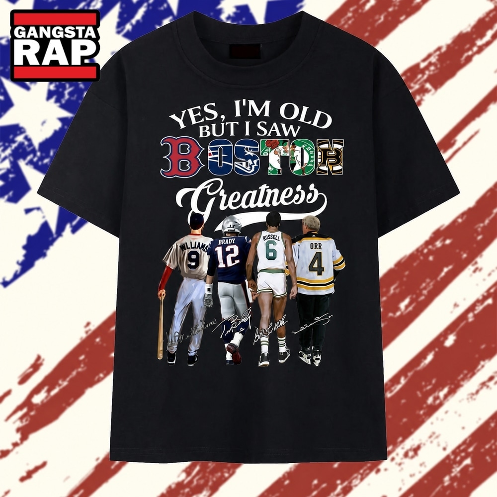 Sports Legends' Top Picks for 2026: Unforgettable Athletes and Moments 2 Boston Sports Legends Thank You For The Memories Graphic T Shirt, Trending 2D Shirt