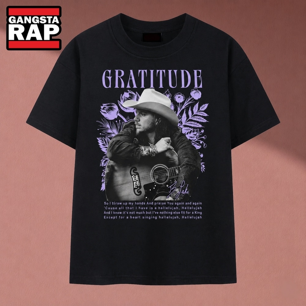 Brandon Lake Gratitude Lyric Graphic Worship Music T Shirt, Music 2D Shirt Brandon Lake Gratitude Lyric Graphic Worship Music T Shirt, Music 2D Shirt