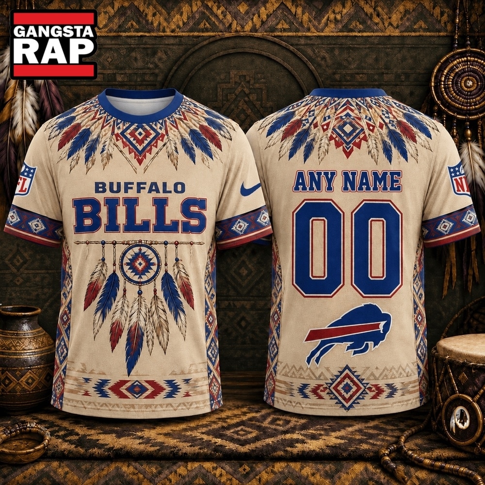 Buffalo Bills 2026 NFL Native American Heritage 3D Shirt, Football New Design Shirt Buffalo Bills 2026 Nfl Native American Heritage 3D Shirt