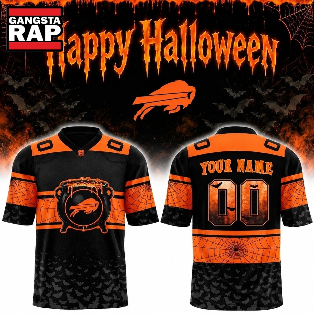 Buffalo Bills Happy Halloween 2026 Custom Football Jersey, Trending Football Jersey Buffalo Bills Happy Halloween 2026 Custom Football Jersey, Trending Football Jersey