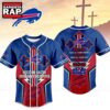 Buffalo Bills NFL Blessed Beyond The Score Baseball Jersey, NFL Baseball Jersey Buffalo Bills Nfl Blessed Beyond The Score Baseball Jersey
