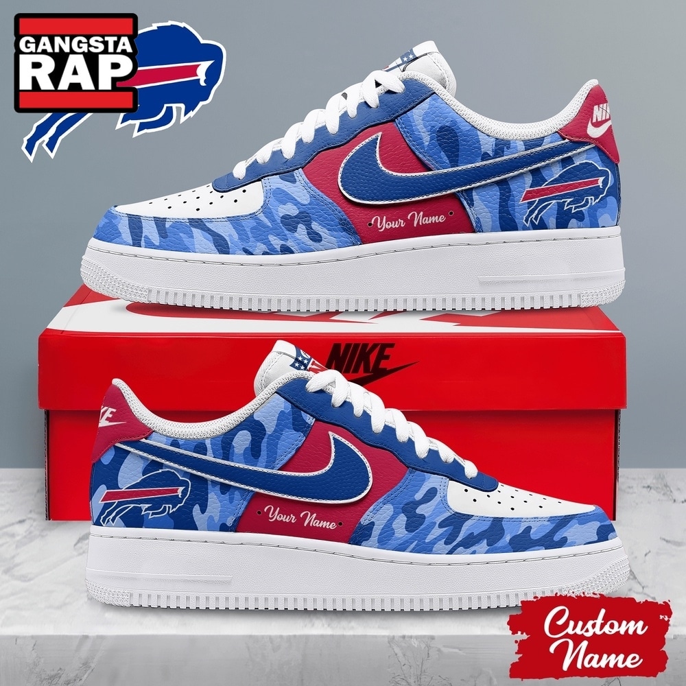 Buffalo Bills NFL End Zone Energy Custom Air Force 1 Shoes Sneaker, NFL Air Force 1 Shoes Buffalo Bills NFL End Zone Energy Custom Air Force 1 Shoes Sneaker, NFL Air Force 1 Shoes