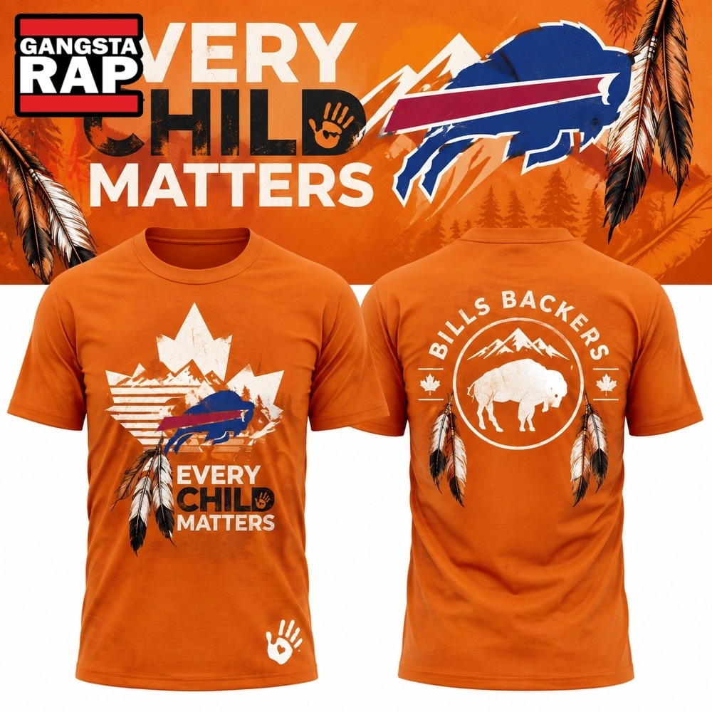 Buffalo Bills x Canada Orange Shirt Day 2026 Every Child Masters T Shirt, Trending Design Shirt Buffalo Bills X Canada Orange Shirt Day 2026 Every Child Masters T Shirt