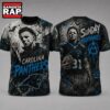 Carolina Panthers NFL Michael Myers Sunday Nightmares Horror Halloween 3D T Shirt, Football New Design Shirt 3 Carolina Panthers NFL Michael Myers Sunday Nightmares Horror Halloween 3D T Shirt, Football New Design Shirt Carolina Panthers Nfl Michael Myers Sunday Nightmares Horror Halloween 3D T Shirt