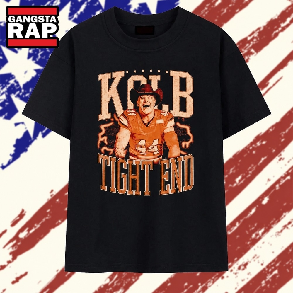 Carson Kolb 44 Tight End Distressed Football Player T Shirt, Trending 2D Shirt Carson Kolb 44 Tight End Distressed Football Player T Shirt, Trending 2D Shirt