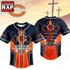Chicago Bears NFL Blessed Beyond The Score Baseball Jersey, NFL Baseball Jersey Chicago Bears Nfl Blessed Beyond The Score Baseball Jersey