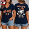 Chicago Bears NFL Hello Kitty Football V Neck T Shirt, NFL V Neck T-Shirt 3 Chicago Bears NFL Hello Kitty Football V Neck T Shirt, NFL V Neck T-Shirt Chicago Bears Nfl Hello Kitty Football V Neck T Shirt