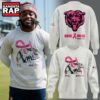 Chicago Bears Real Bears Fans Wear Pink 2026 Limited Edition Sweatshirt, Trending Design Shirt Chicago Bears Real Bears Fans Wear Pink 2026 Limited Edition Sweatshirt