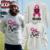 Chicago Bears Real Bears Fans Wear Pink 2026 New Design Sweatshirt, Trending Design Shirt Chicago Bears Real Bears Fans Wear Pink 2026 New Design Sweatshirt