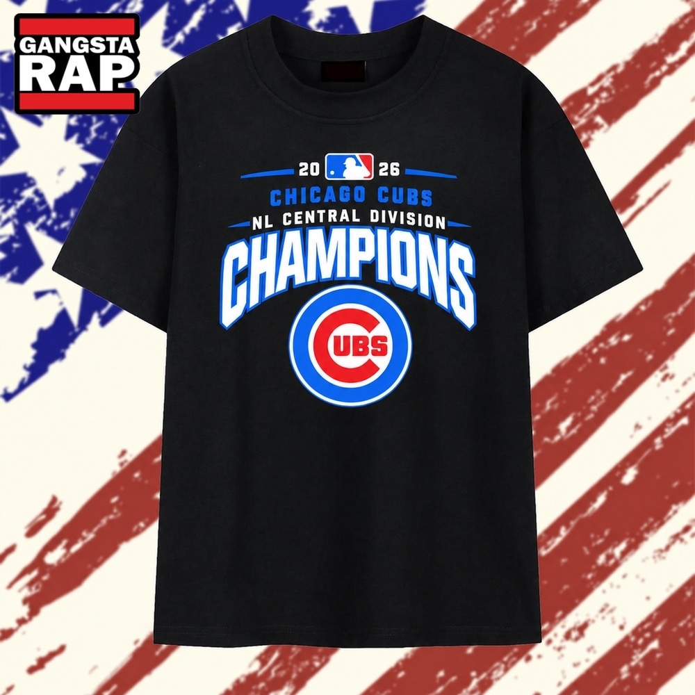 Chicago Cubs 2026 NL Central Division Champions T Shirt, Trending 2D Shirt Chicago Cubs 2026 NL Central Division Champions T Shirt, Trending 2D Shirt