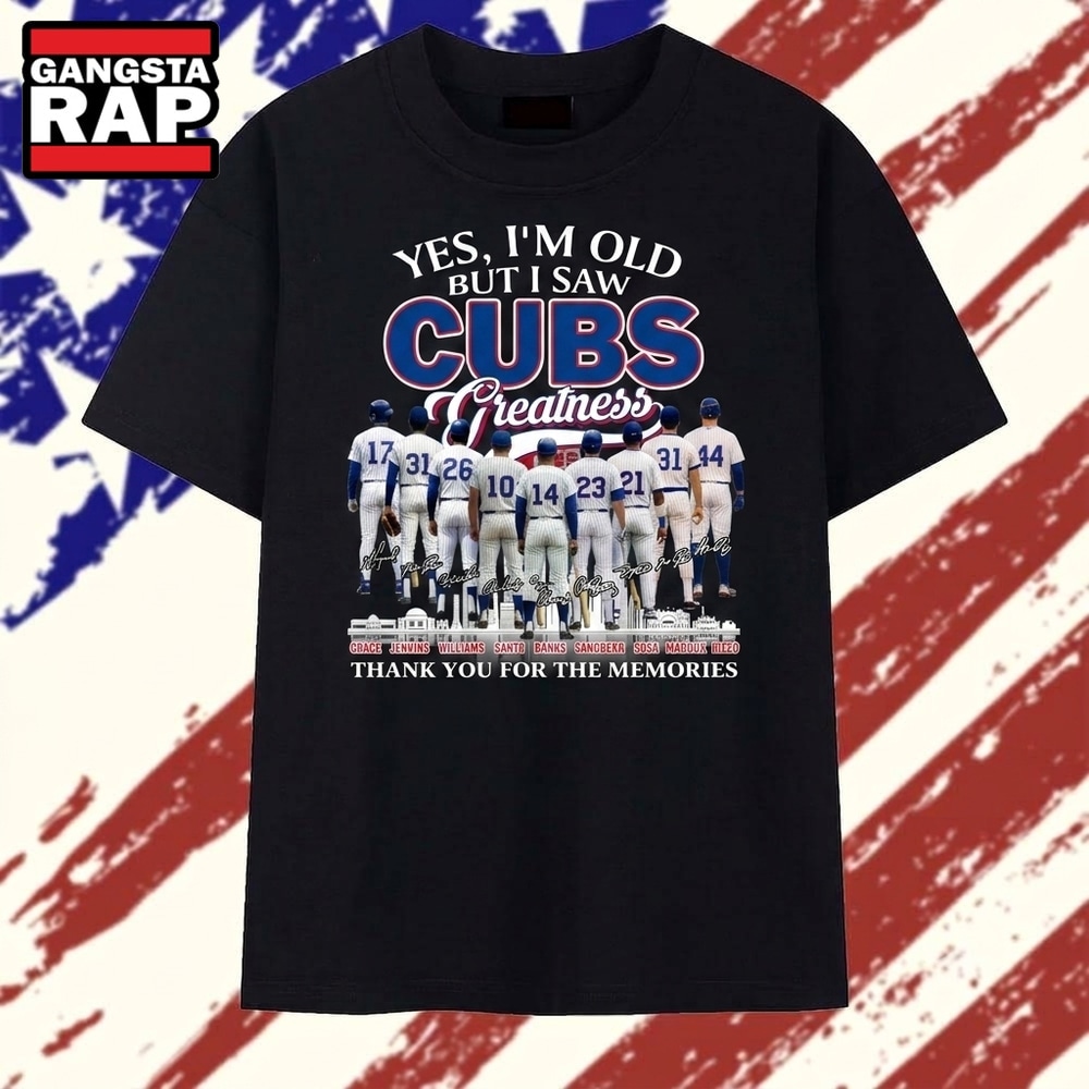 Chicago Cubs Greatness Legends Baseball Graphic T Shirt, Trending 2D Shirt Chicago Cubs Greatness Legends Baseball Graphic T Shirt, Trending 2D Shirt