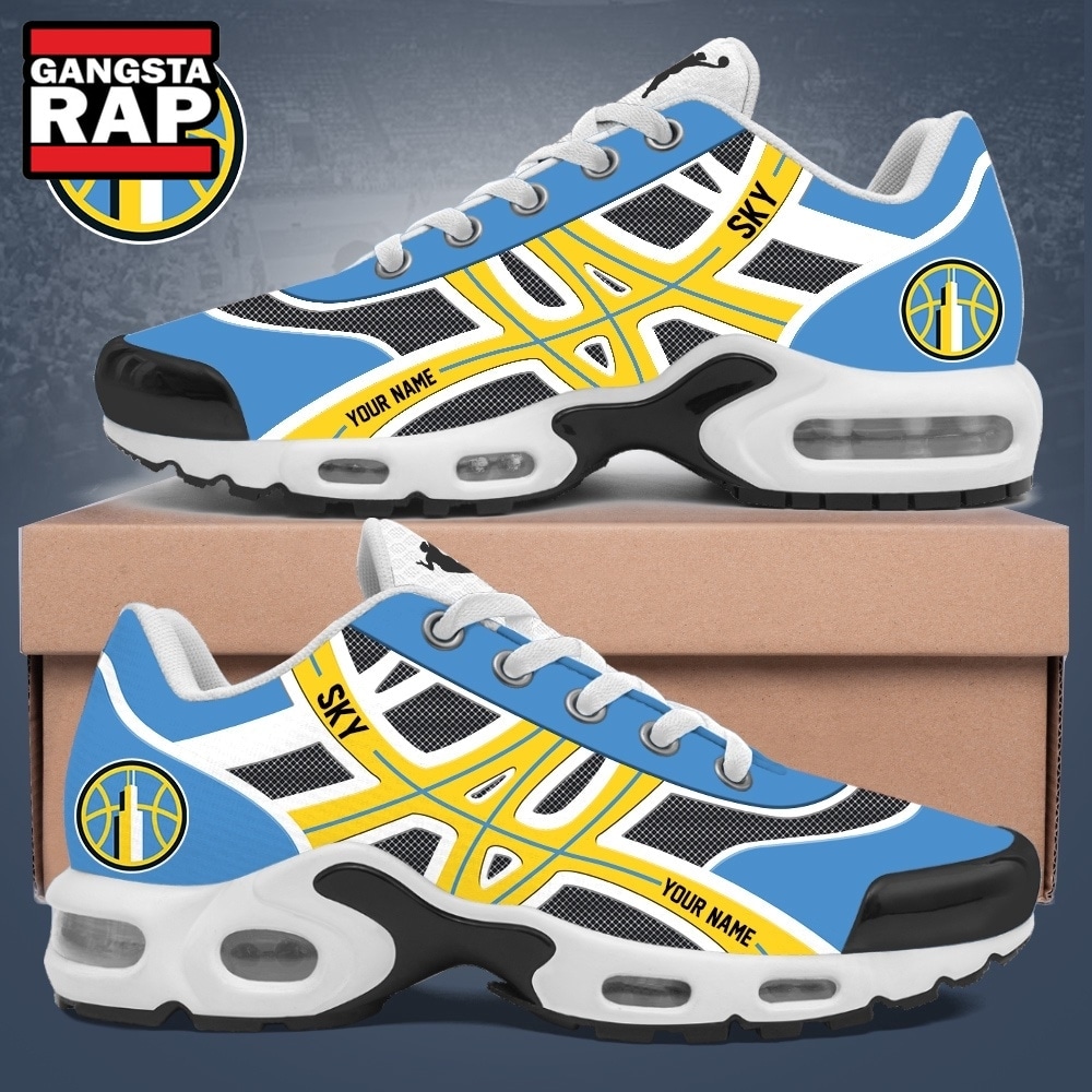 Chicago Sky WNBA 2026 Personalized Air Max Plus Shoes Sneakers Chicago Sky WNBA 2026 Personalized Air Max Plus Shoes Sneakers
