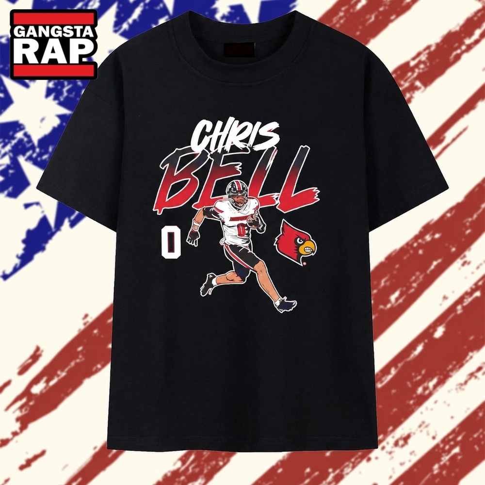 Chris Bell Louisville Cardinals 0 College Football T Shirt, Trending 2D Shirt Chris Bell Louisville Cardinals 0 College Football T Shirt, Trending 2D Shirt