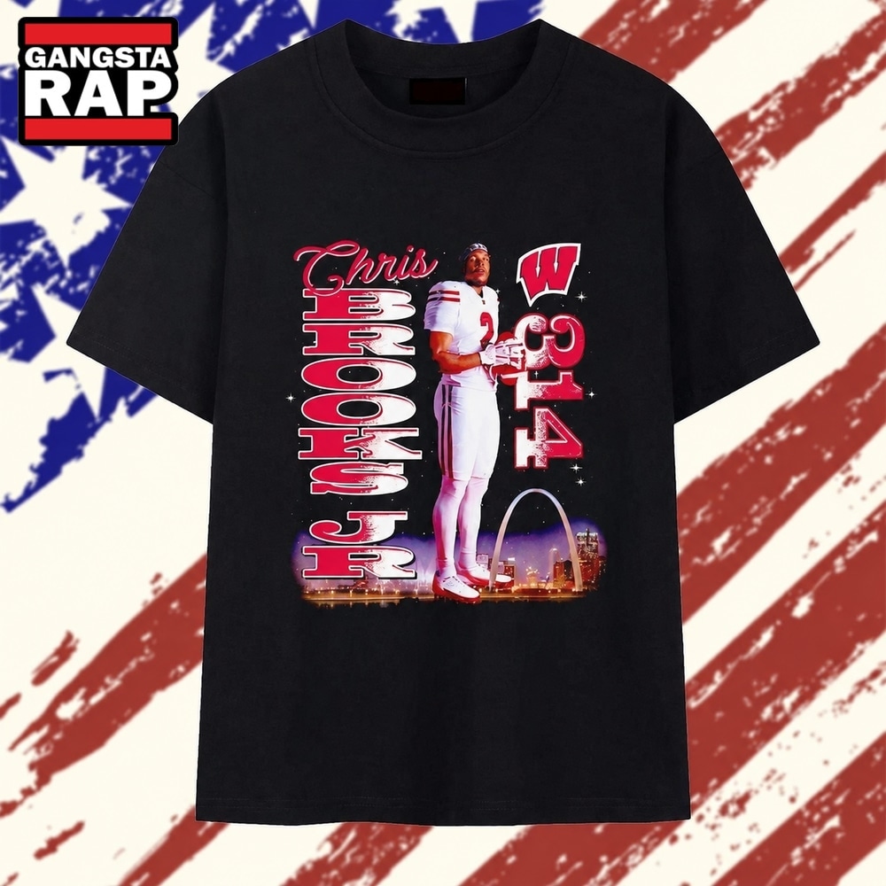 Chris Brooks Jr St Louis 314 Football T Shirt, Trending 2D Shirt Chris Brooks Jr St Louis 314 Football T Shirt, Trending 2D Shirt