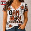 Cincinnati Bengals NFL Football Flowers Team Pride V Neck T Shirt, NFL V Neck T-Shirt 3 Cincinnati Bengals NFL Football Flowers Team Pride V Neck T Shirt, NFL V Neck T-Shirt Cincinnati Bengals Nfl Football Flowers Team Pride V Neck T Shirt