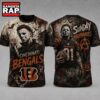 Cincinnati Bengals NFL Michael Myers Sunday Nightmares Horror Halloween 3D T Shirt, Football New Design Shirt 3 Cincinnati Bengals NFL Michael Myers Sunday Nightmares Horror Halloween 3D T Shirt, Football New Design Shirt Cincinnati Bengals Nfl Michael Myers Sunday Nightmares Horror Halloween 3D T Shirt