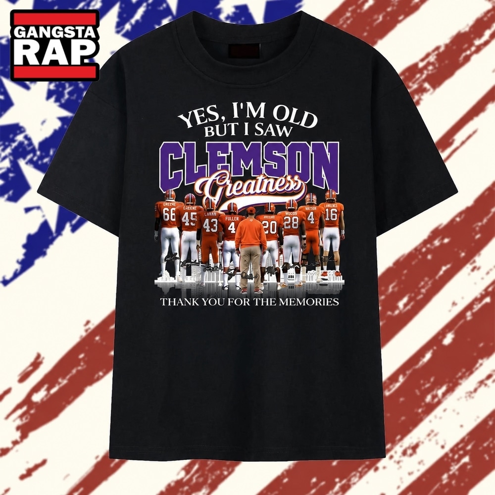 Clemson Tigers Football Greatness Legends Signatures Vintage T Shirt, Trending 2D Shirt Clemson Tigers Football Greatness Legends Signatures Vintage T Shirt, Trending 2D Shirt