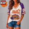 Clemson Tigers NCAA Floral Stadium Bow V Neck 3D T Shirt, NCAA V Neck T-Shirt 2 Clemson Tigers NCAA Floral Stadium Bow V Neck 3D T Shirt, NCAA V Neck T-Shirt Clemson Tigers Ncaa Floral Stadium Bow V Neck 3D T Shirt